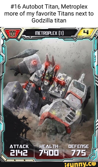 #16 Autobot Titan, Metroplex more of my favorite Titans next to ...