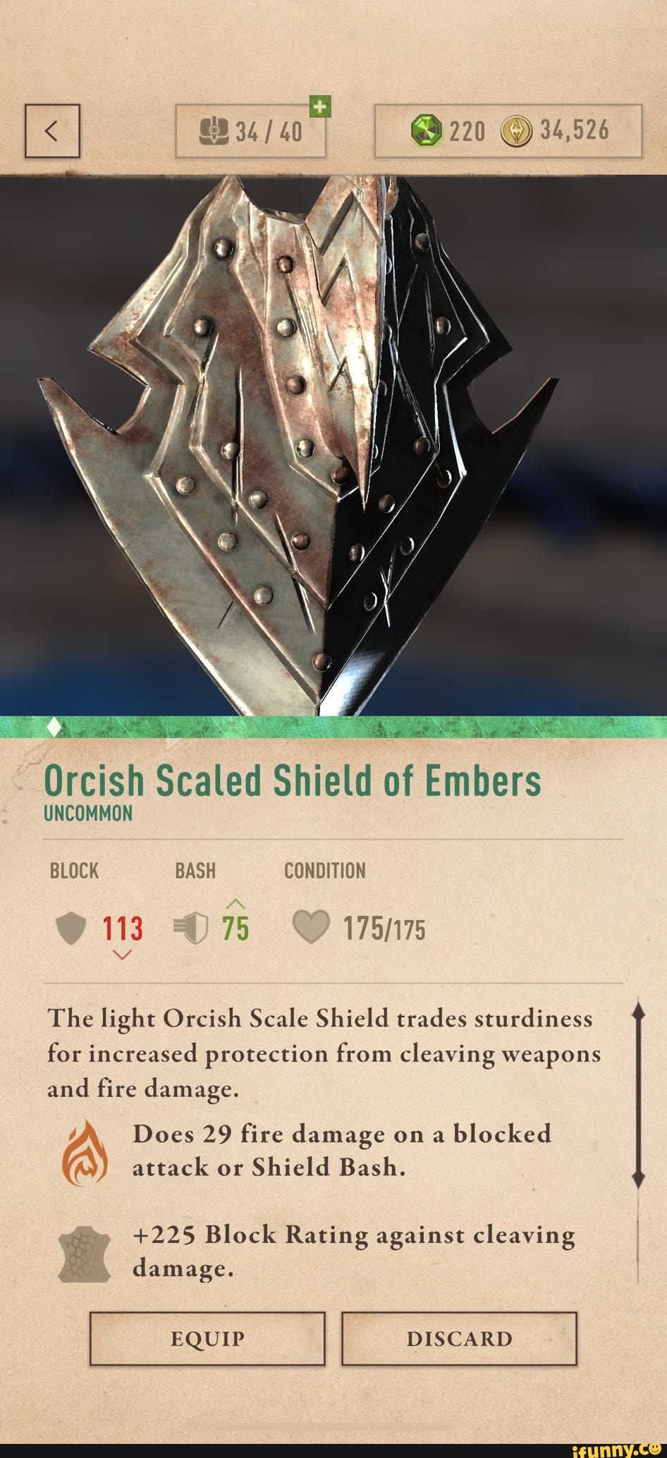 Elder Scrolls Blade Store free Golden chest drop / 40 9.220 34,526