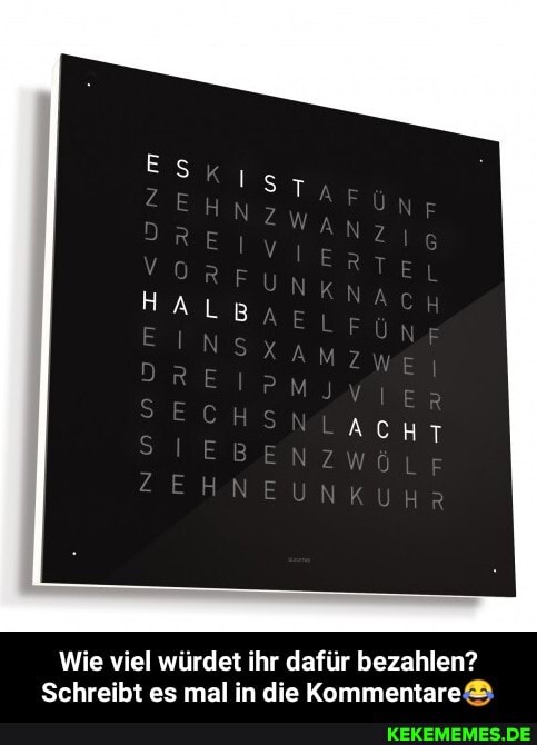Wie viel würdet ihr dafür bezahlen?
Schreibt es mal in die Kommentare - Wie viel würdet ihr dafür bezahlen? Schreibt es mal in die Kommentare😂