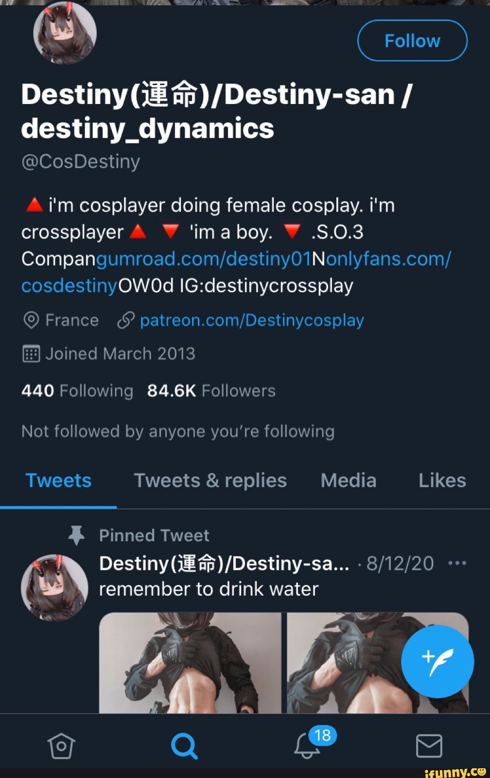 Destiny crossplay cosplay
