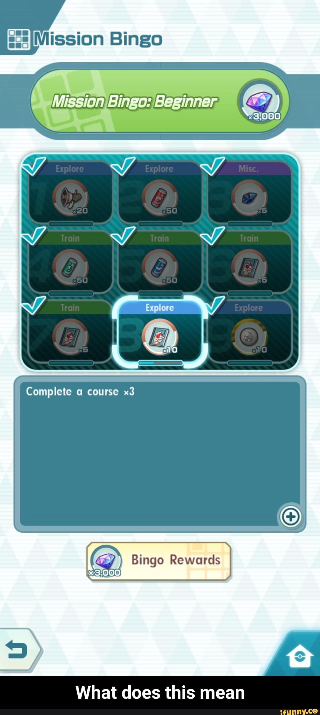 Bingo Rewards What does this mean iFunny