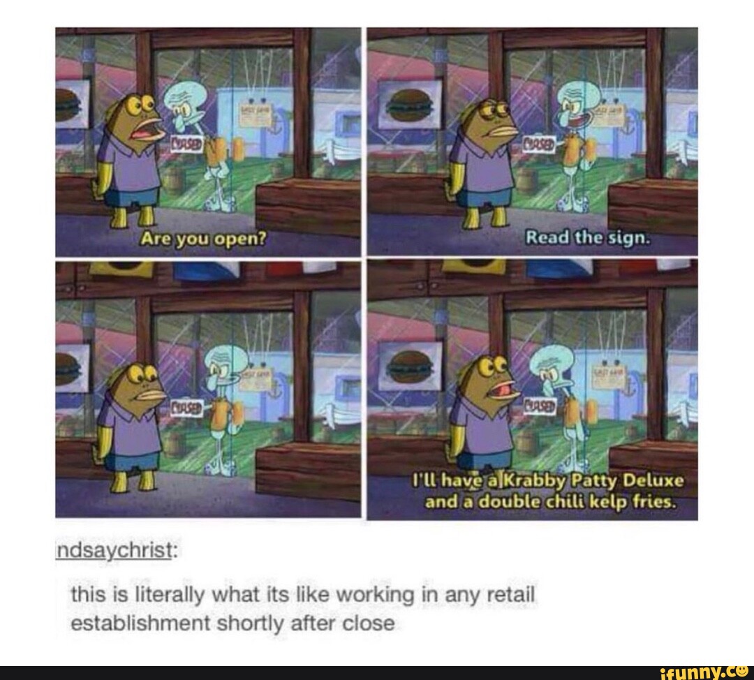 Read the have abby Patty Deluxe and a double chili kelp fries