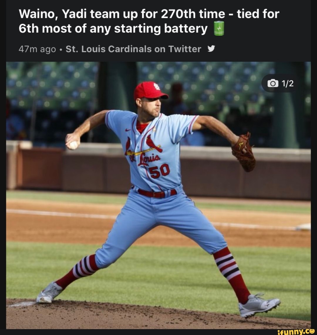 THE Battery: Yadi and Waino  St. Louis Cardinals 