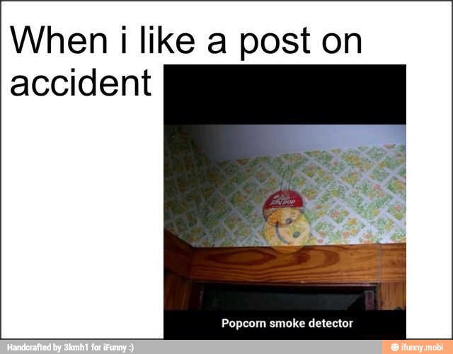 When i like a post on