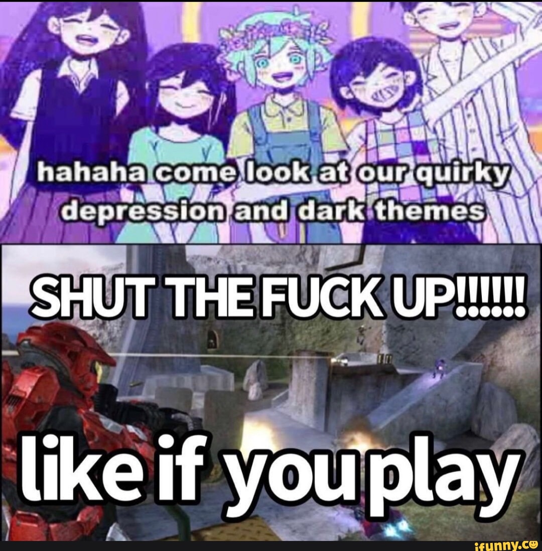 Hahaha at our quirky &apos;themes bot, SHUT THE FUCK UP!!! like if you play...