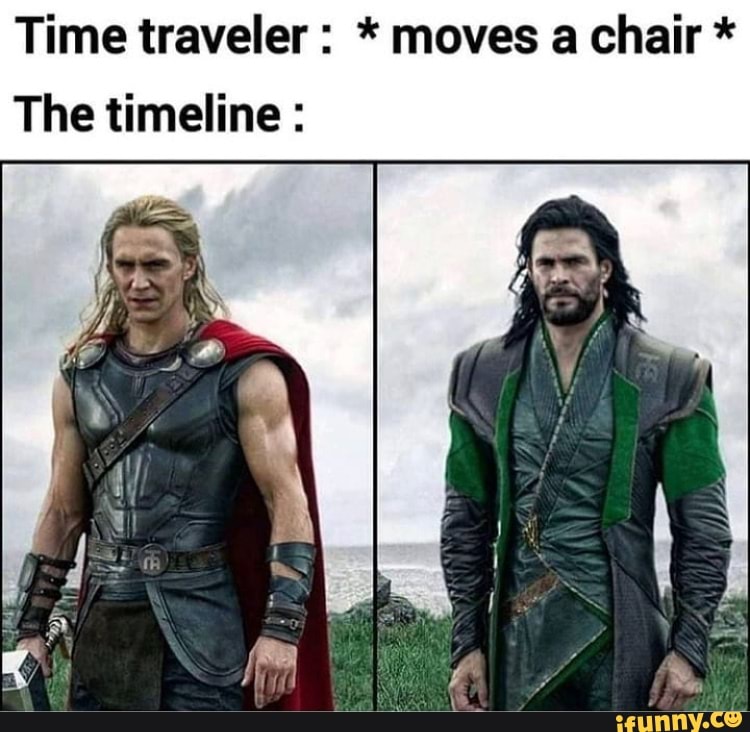 time travel movies a chair meme