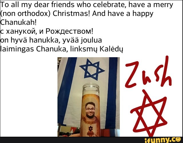 hannukah, christmas, russian, finnish, lithuanian