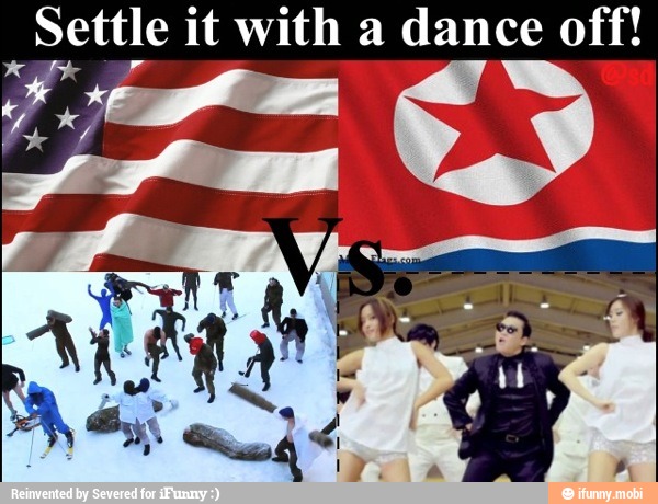 Settle it with a dance off!