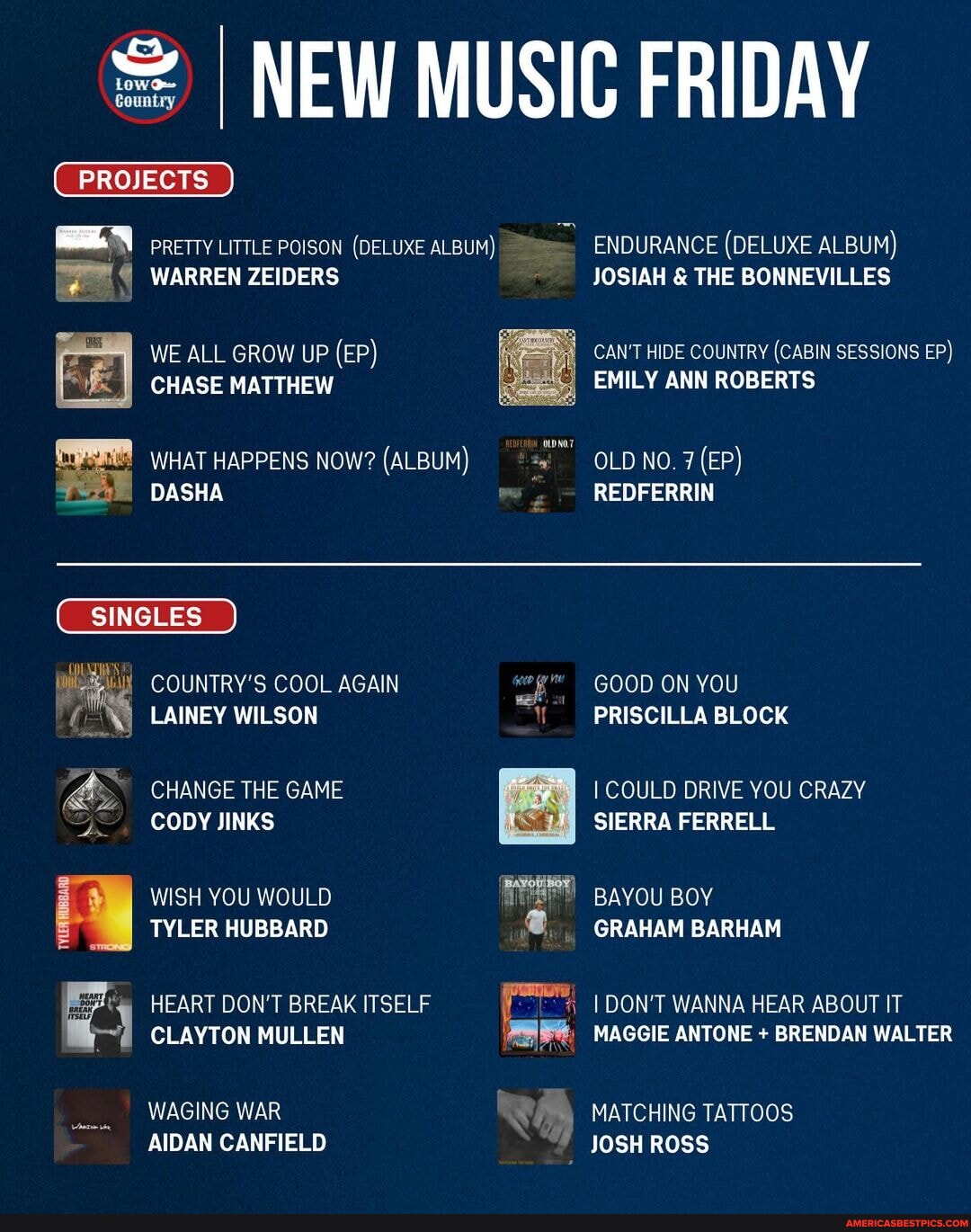 NEW MUSIC FRIDAY SWIPE to see this weeks new releases and many more on ...