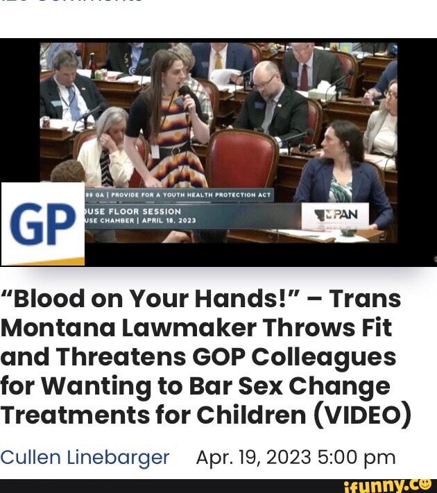 "Blood On Your Hands!" Trans Montana Lawmaker Throws Fit And Threatens ...