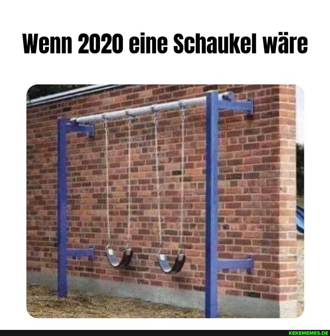 Wenn 2020 eine Schaukel wäre