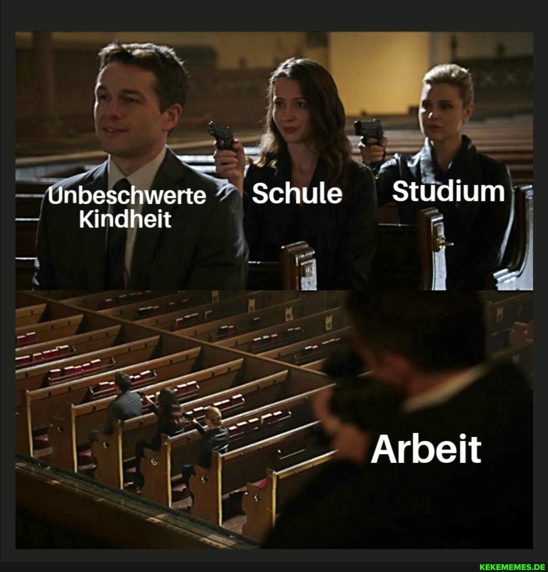 Unbeschwerte Schule Studium
Kindheit
Arbeit