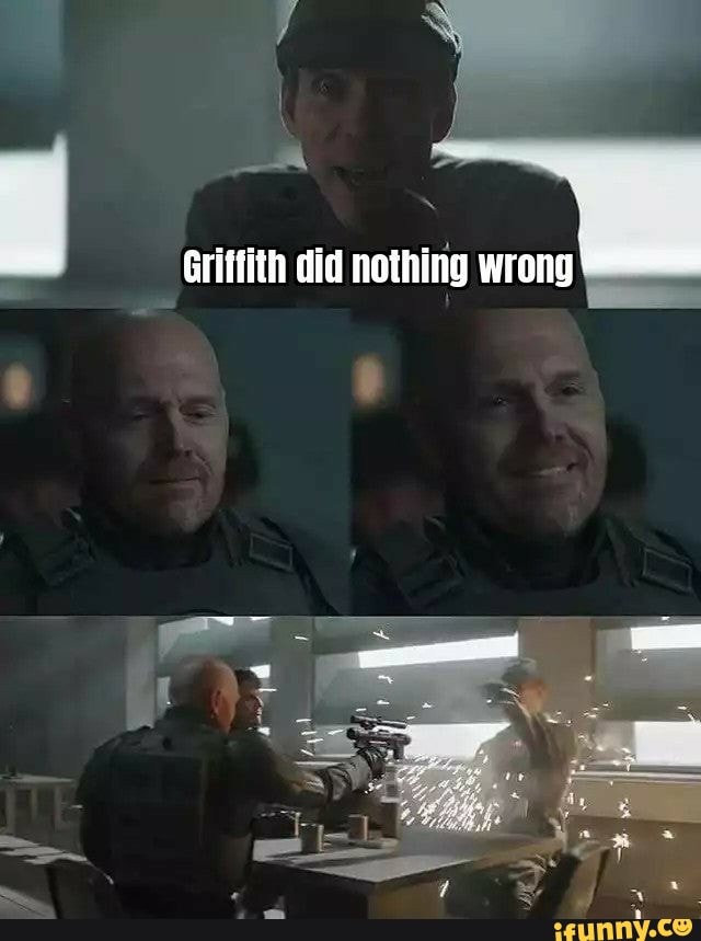 Griffith did nothing wrong - iFunny