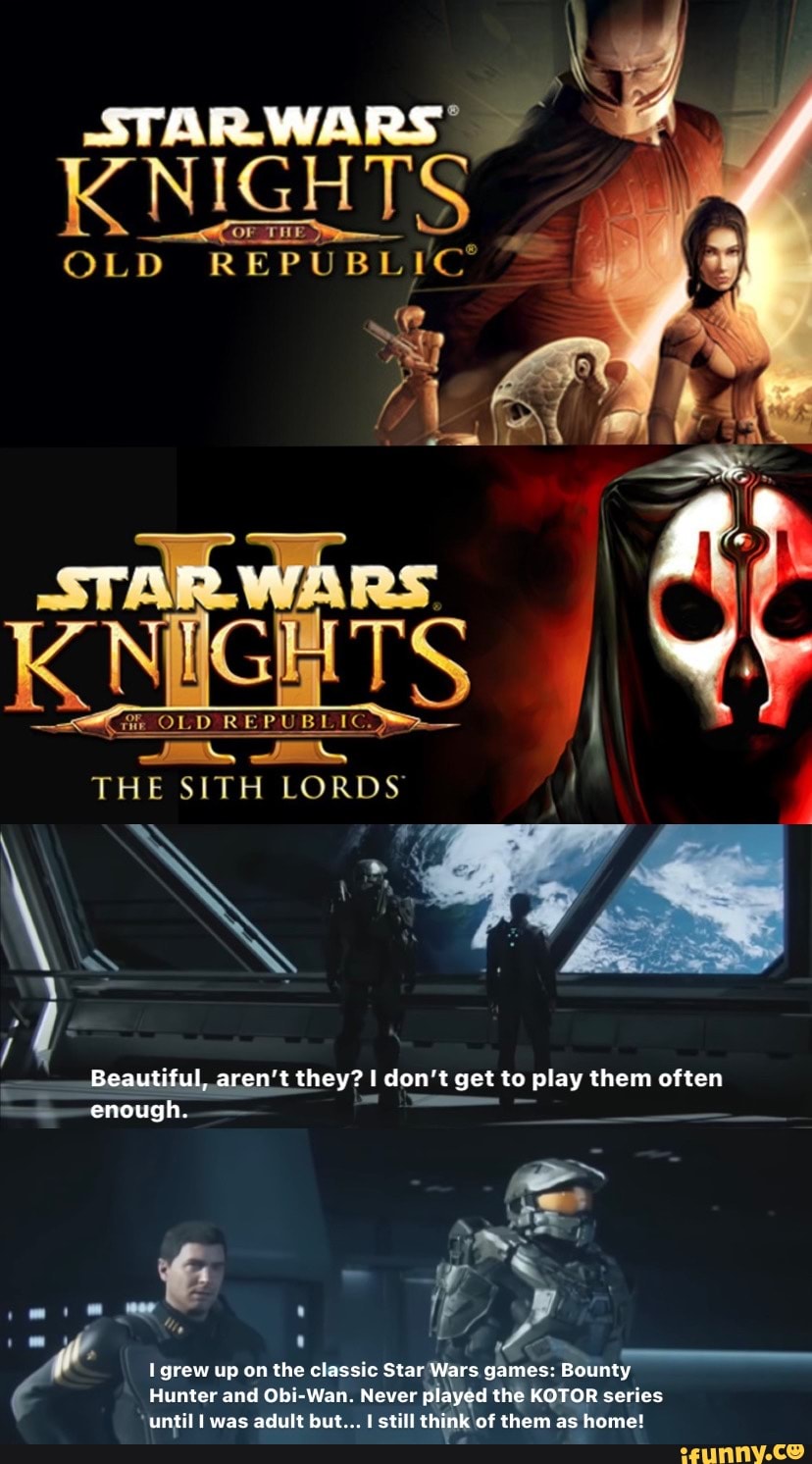 STAR.WARS OLD REPUBLIC THE THE LORDS Beautiful, aren't they? don't get to  play