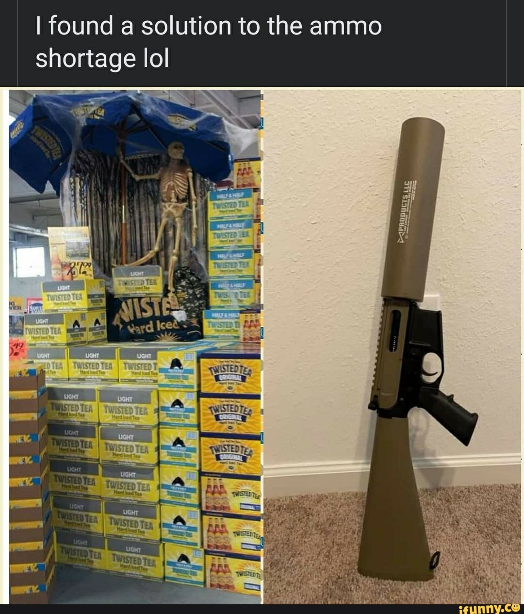 I found a solution to the ammo shortage lol II - iFunny