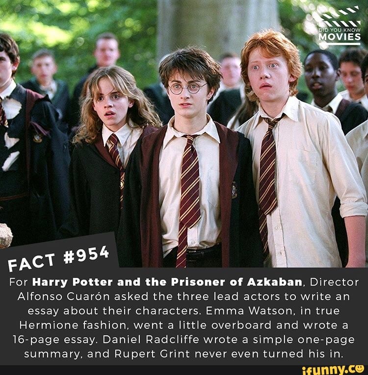 For Harry Potter And The Prisoner Of Azkaban Director