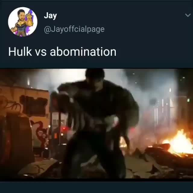 H Hulk Vs Abomination