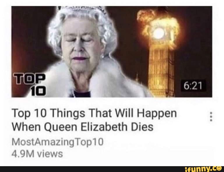 Top 10 Things That Will Happen When Queen Elizabeth Dies MostAmazing ...