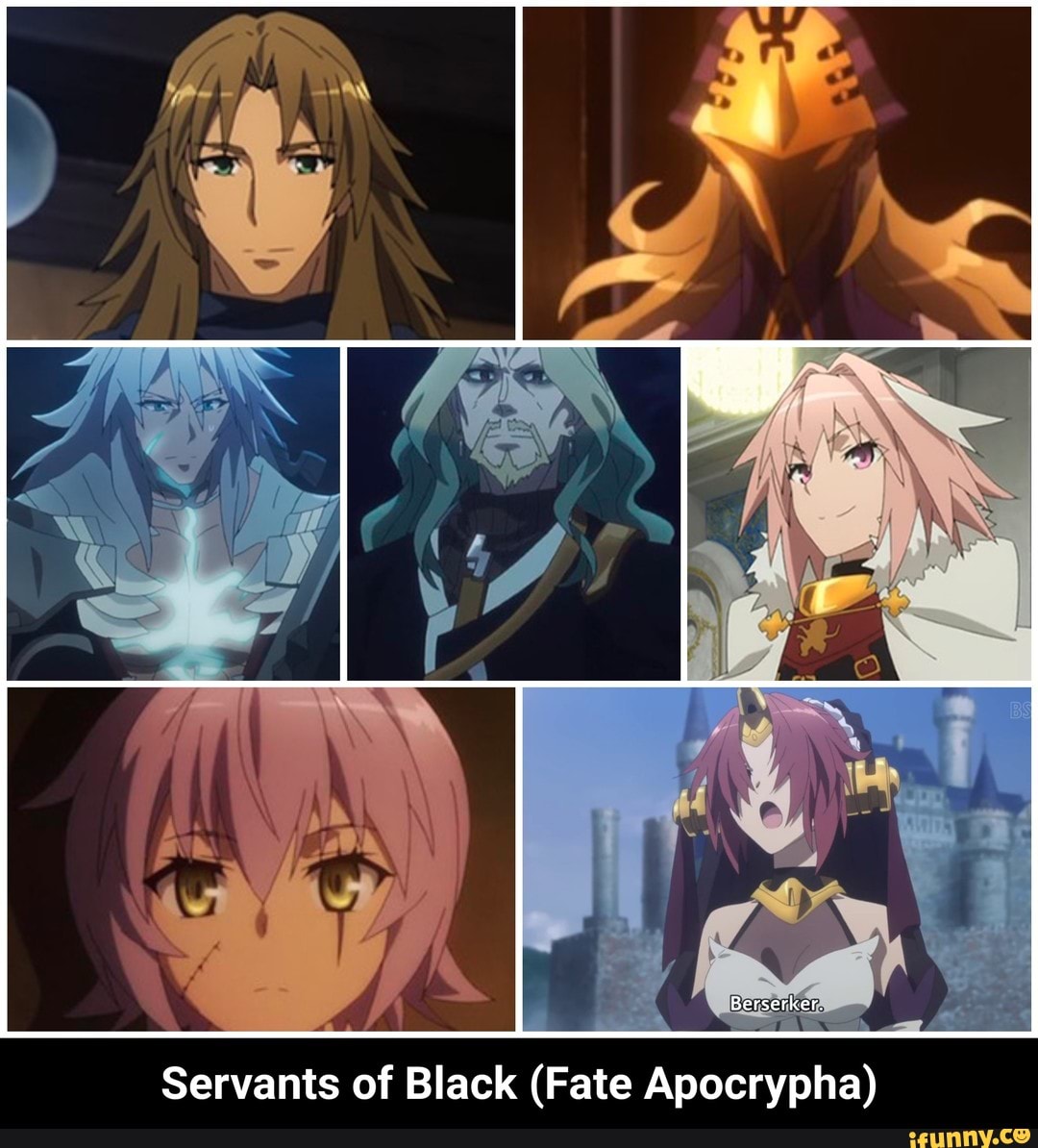 Fate Apocrypha Servants Of Black