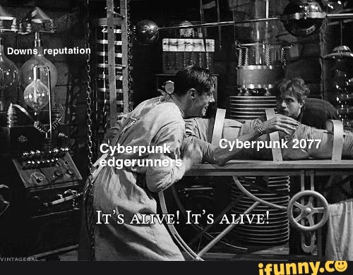 Downs Reputation Cyberpunk Cyberpunk 2077 Edgerunners Iv S Attve It S