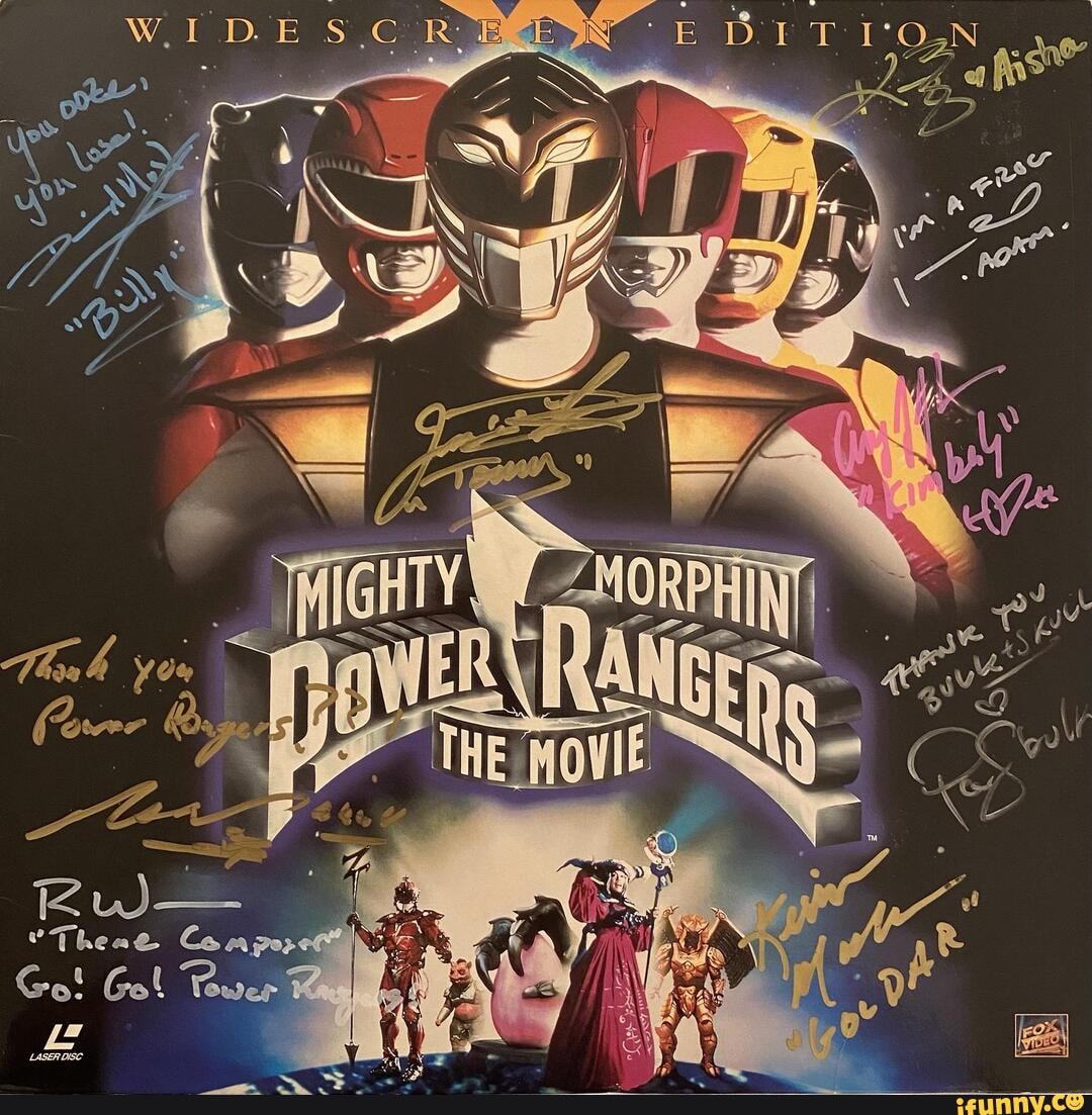 I just finished my grand adventure at the Power Ranger convention in