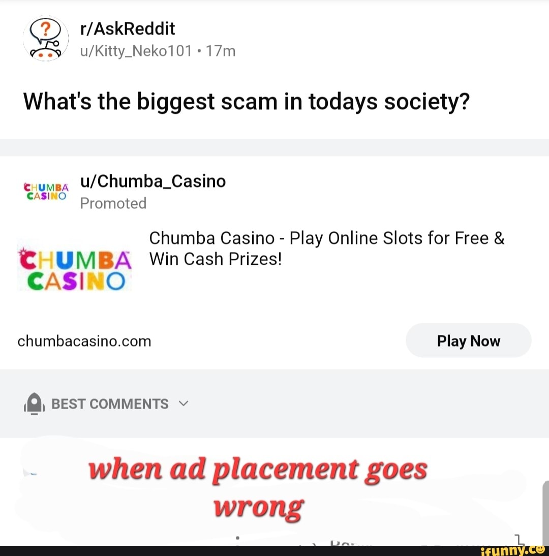 chumba casino scams