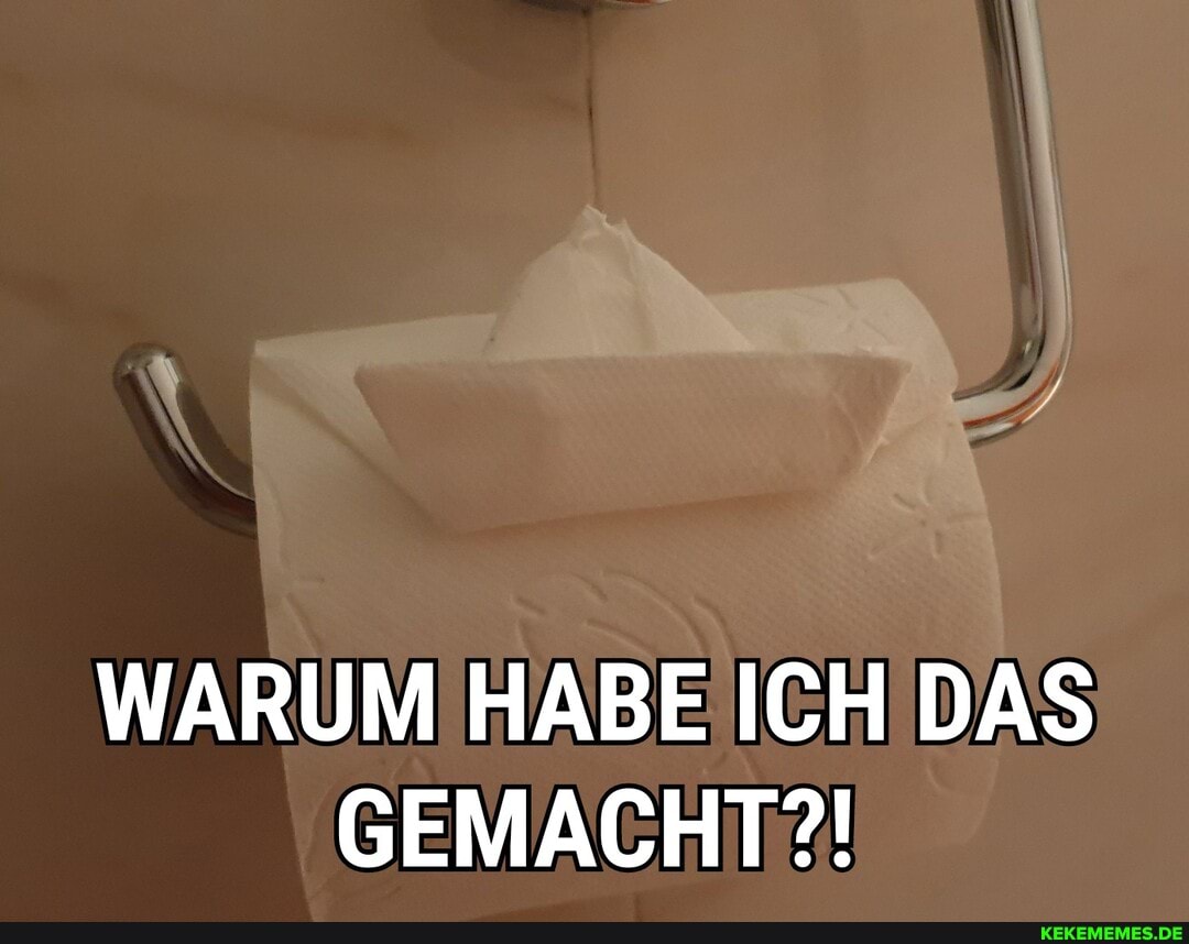 WARUM HABE ICH DAS GEMACHT?!