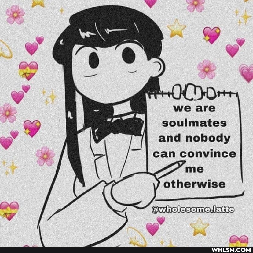 WWW
soulmates and nobody
can convince
otherwise
@wholesometlatte