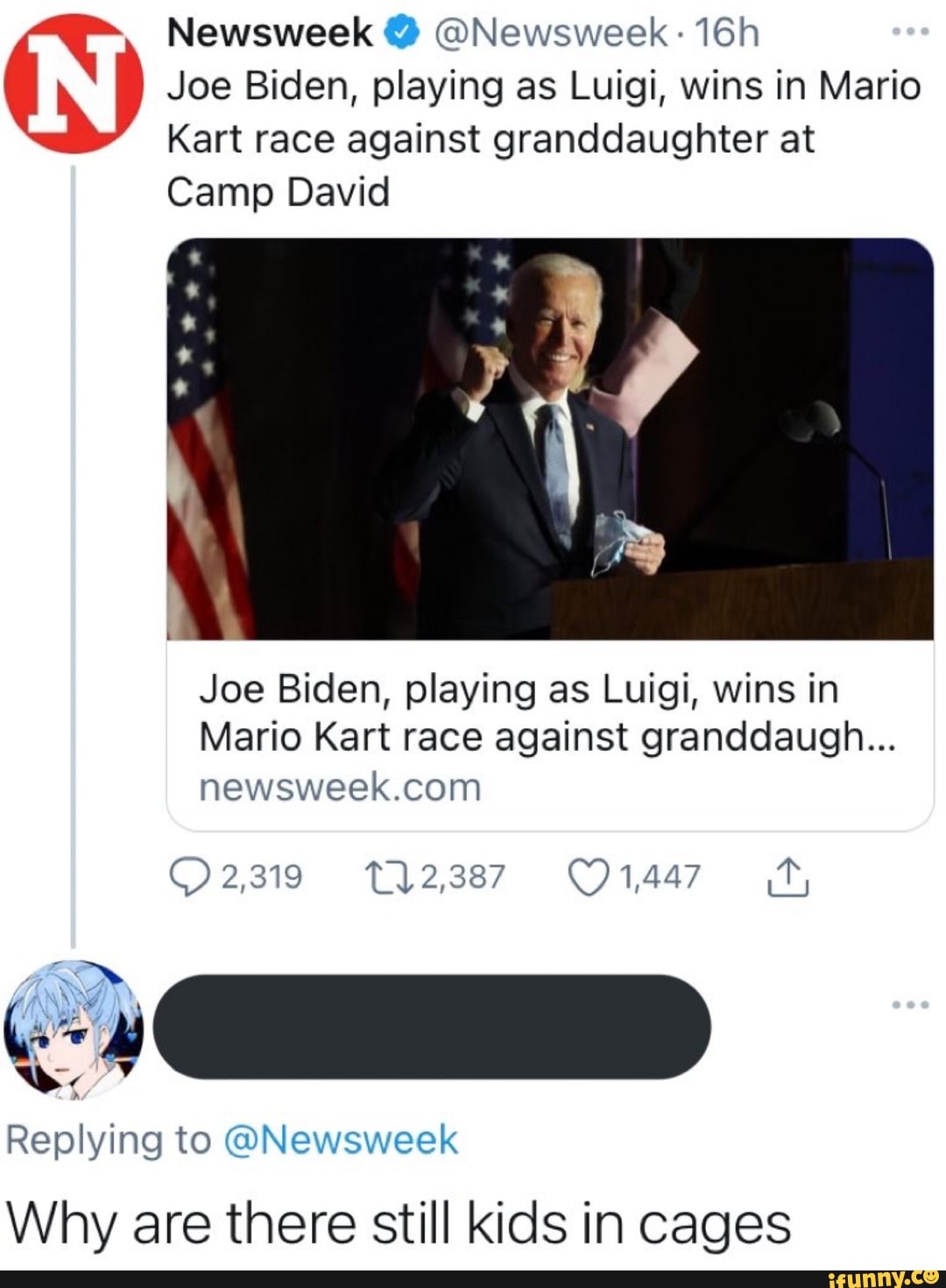 Biden Luigi : Joe Biden Sports Presidential Swag After ...