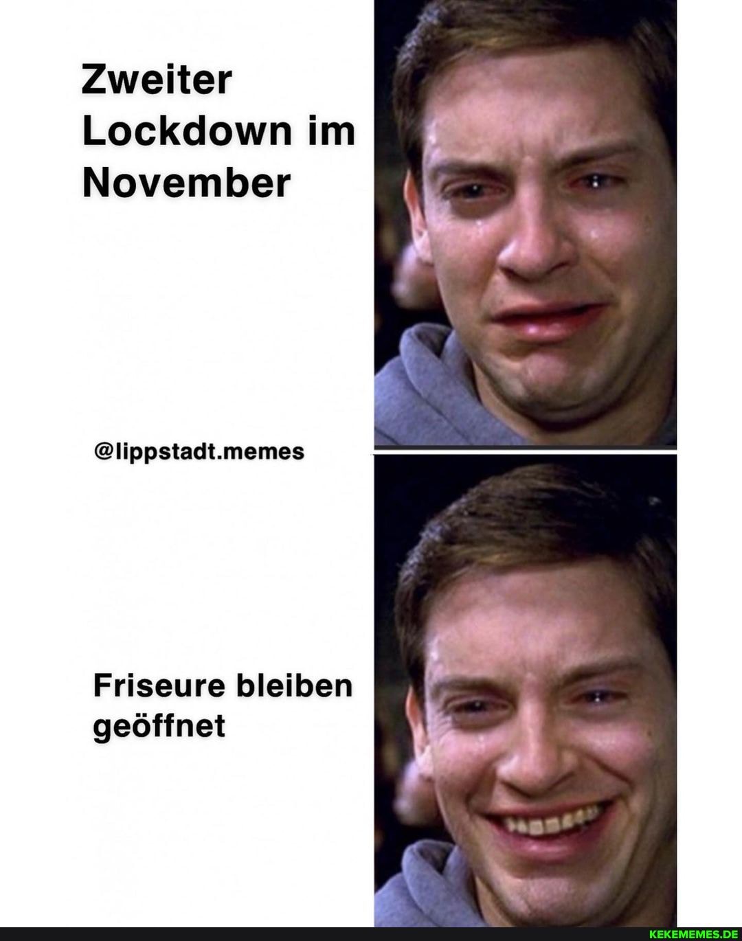 Zweiter
Lockdown im
November
@lippstadt.memes
Friseure bleiben geöffnet