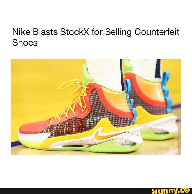 Nike Blasts StockX for Selling Counterfeit Shoes