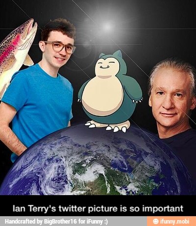 lan Terry's twitter picture is so important - Ian Terry's twitter picture is so important