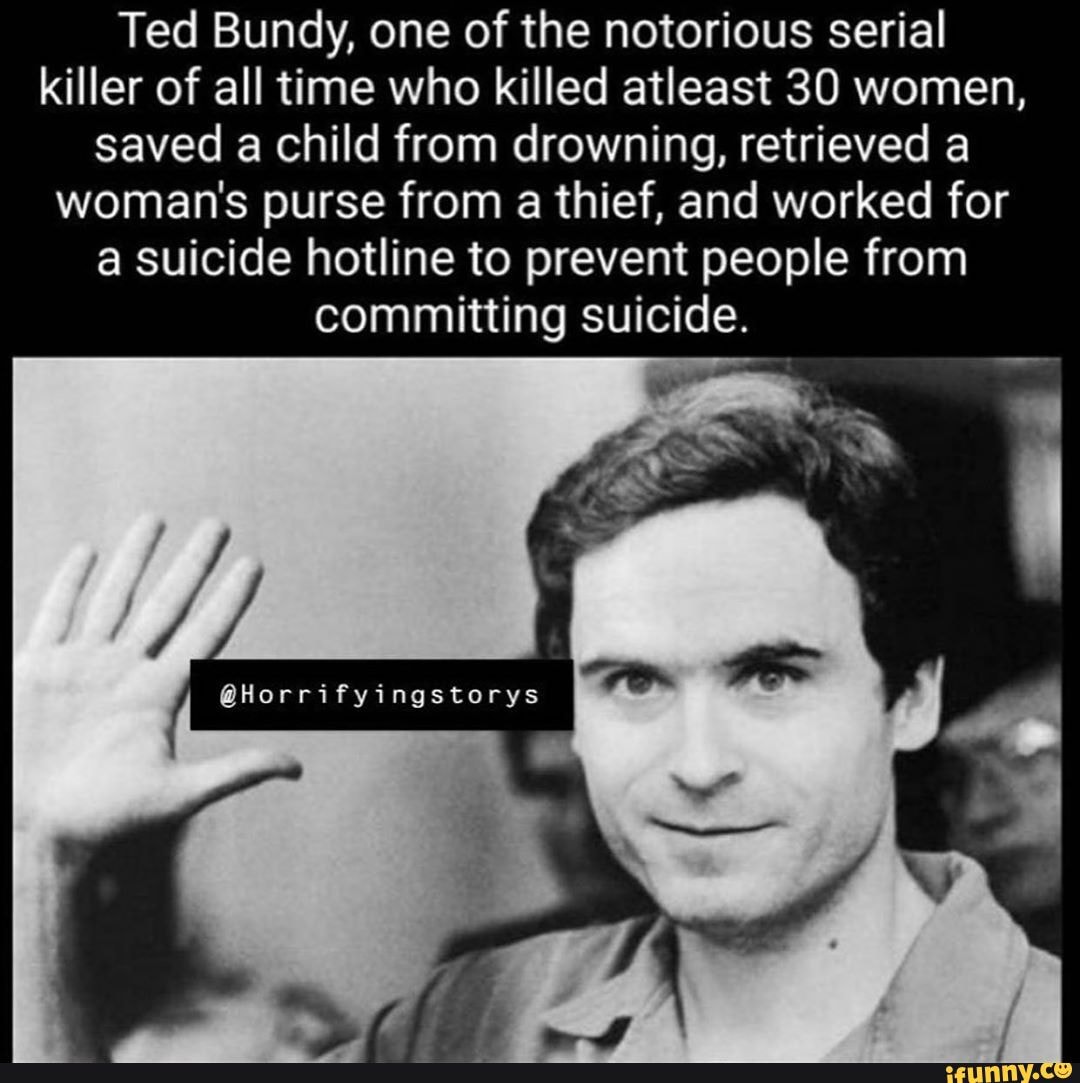 Ted Bundy, One Of The Notorious Serial Killer Of All Time Who Killed 