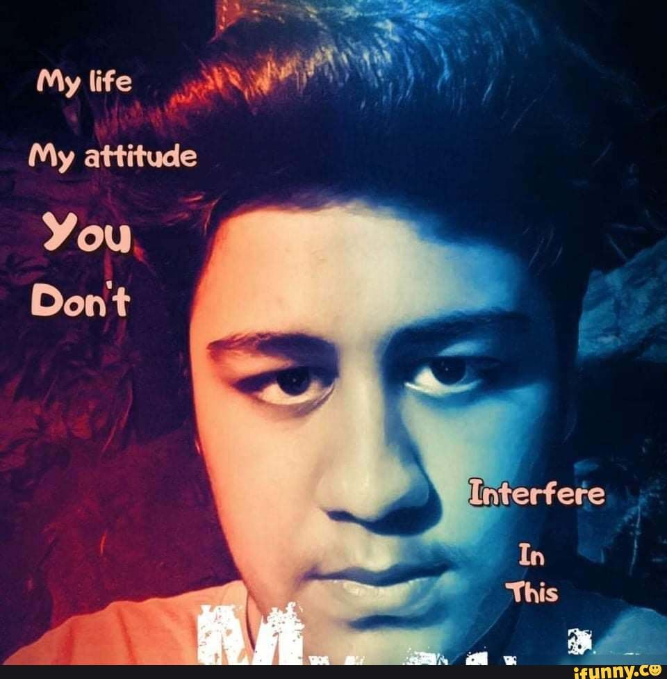 my-life-my-attitude-you-dont-ff-interfere-in-this-ifunny