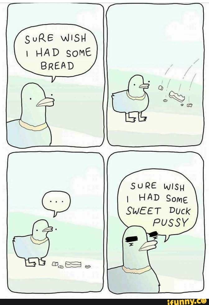 SuRE WISH
1 HAD some
BREAD
SURE WISH
I HAD Some
SWEET Duck
PUSSY