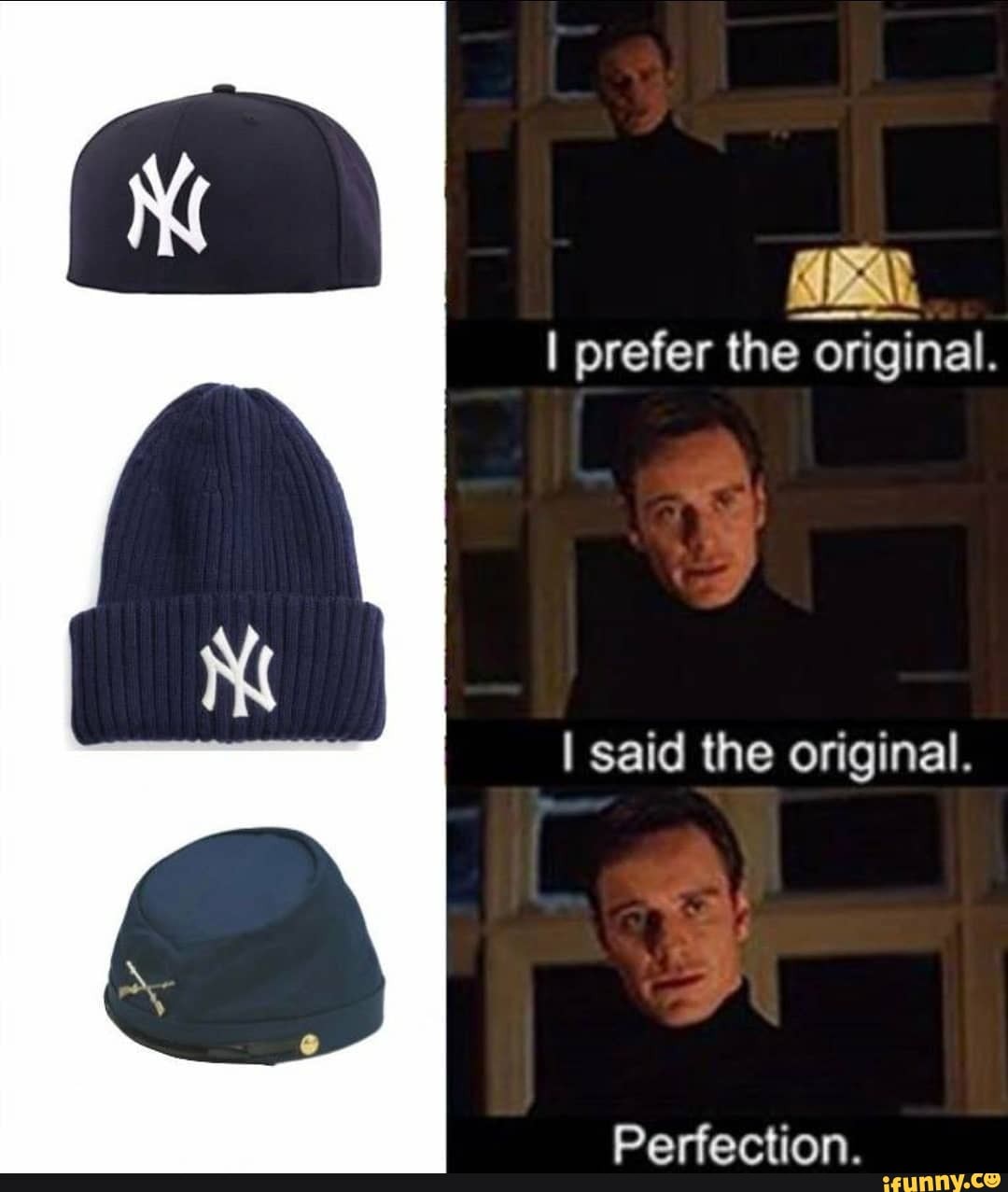 I prefer the original.
I said the original.
Darfortinn
