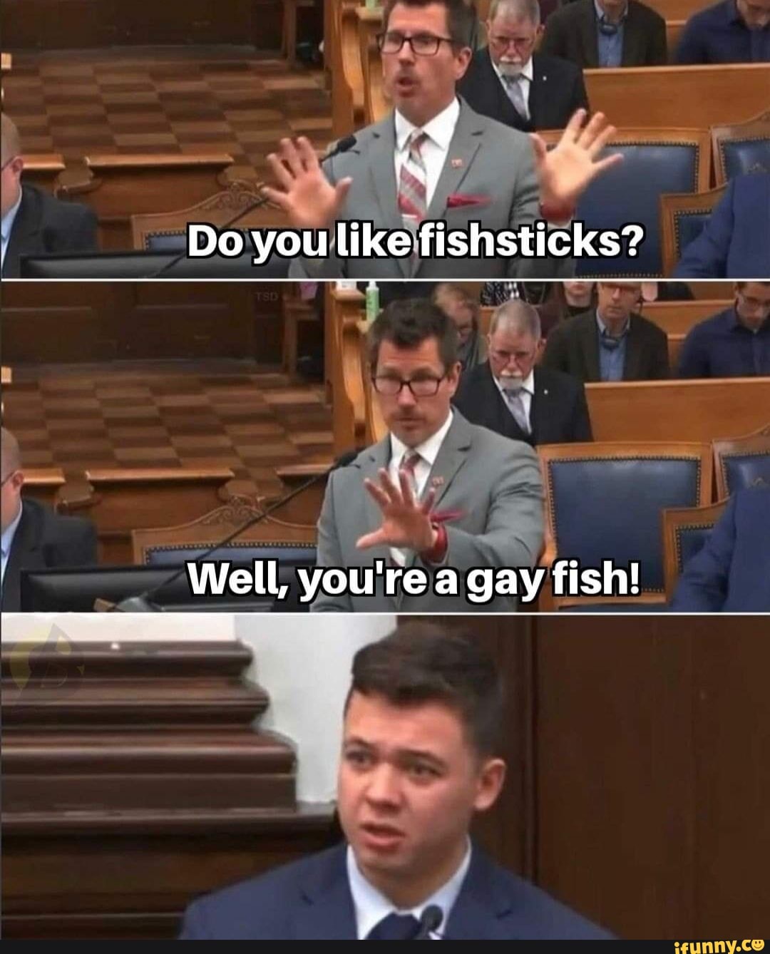 Do you like fishsticks? Well, you're a gay fish! iFunny Brazil