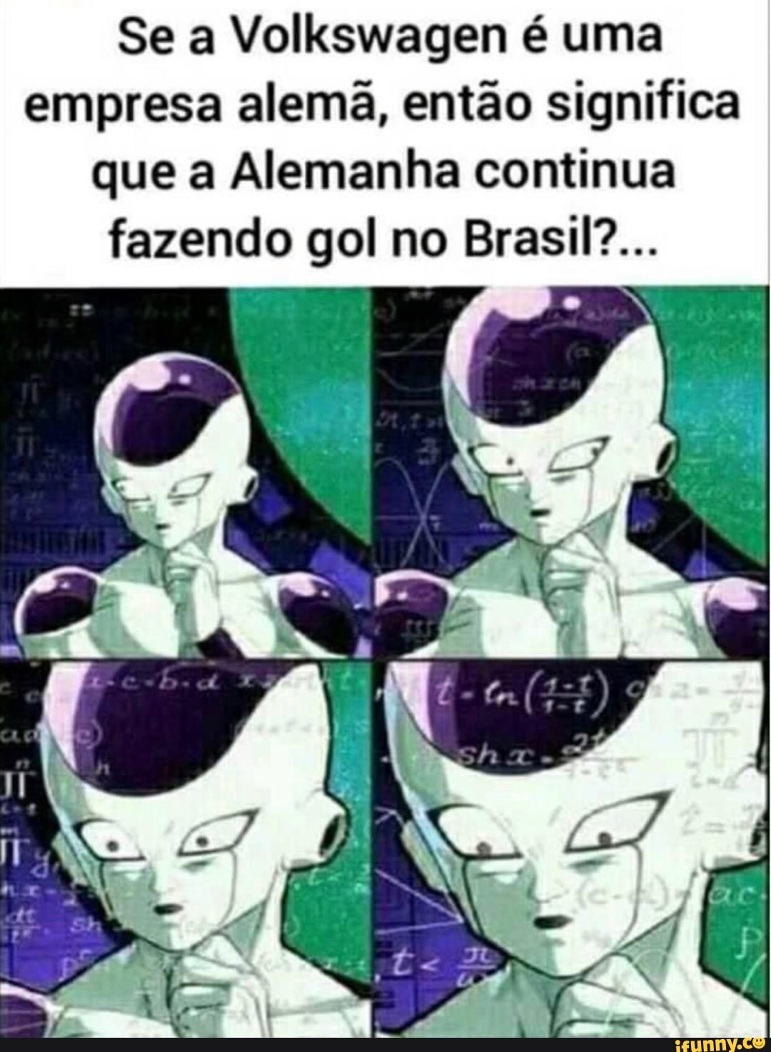 Se a Volkswagen é uma empresa alemã, então significa que a Alemanha continua fazendo gol no Brasil?...