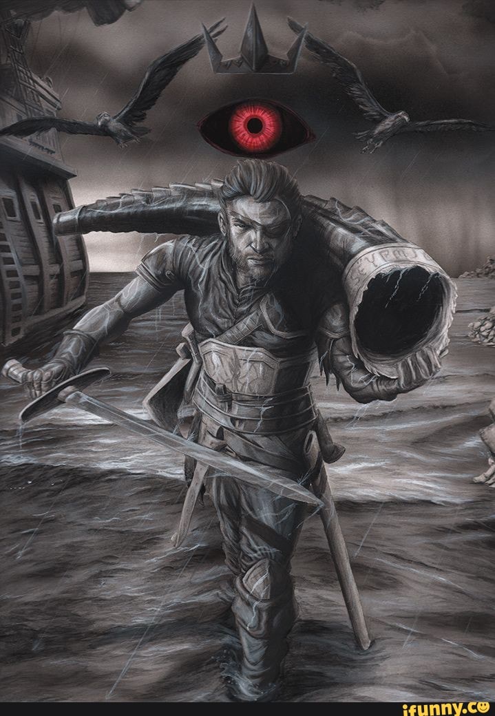 asoiaf, euron, eurongreyjoy, crowseye, ironborn, wedonotsow, whatisdeadmayneverdie, firststormandthelast, drownedgod, oldwyk, pyke, lordreaperofpyke, sonoftheseawind, kingofsaltandrock, driftwoodcrown, greyjoy, silence, kingsmoot, dragonbinder, ironislands