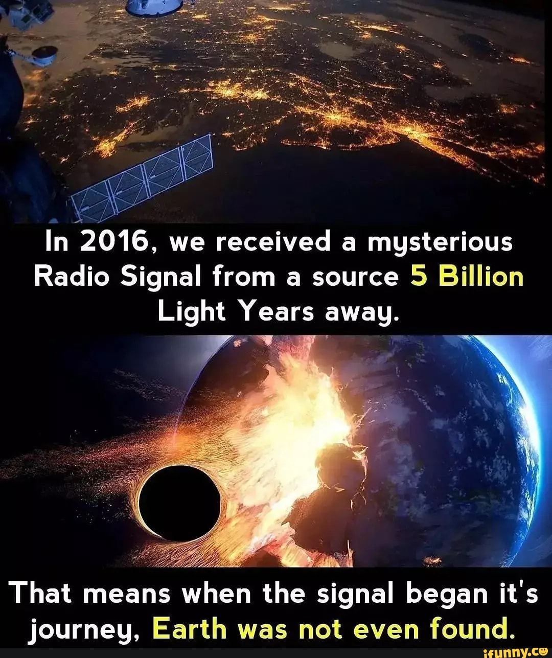 In 2016, We Received A Mysterious Radio Signal From A Source 5 Billion ...