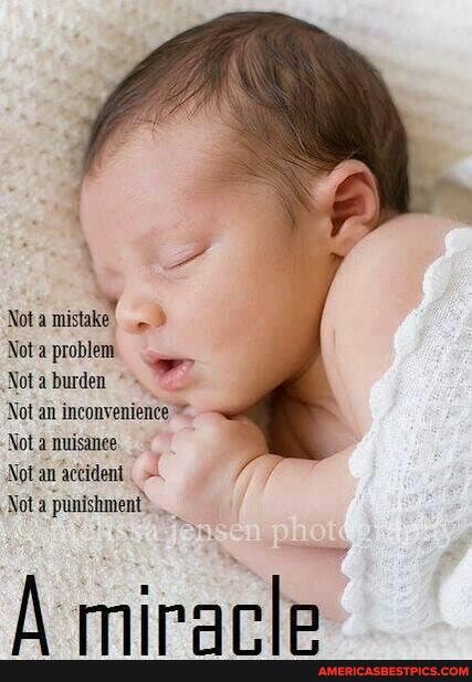 Nota mistake'
Nota problem
Nola burden
Not an inconvenience
Not nuisanee
Not an accident
Not a punishment"
A-miparle