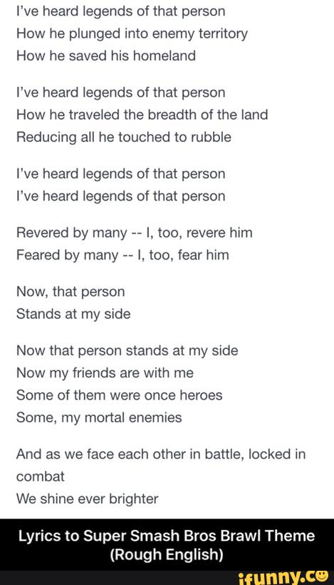 We Heard Legends Of That Person How He Plunged Into Enemy Terhton How He Saved His