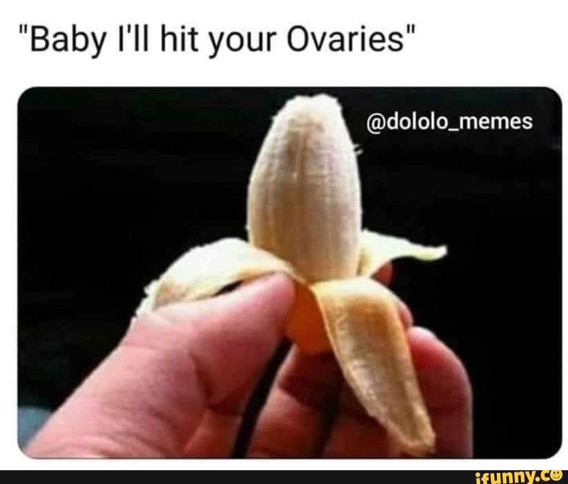 Baby Ill Hit Your Ovaries Dololomemes Ifunny