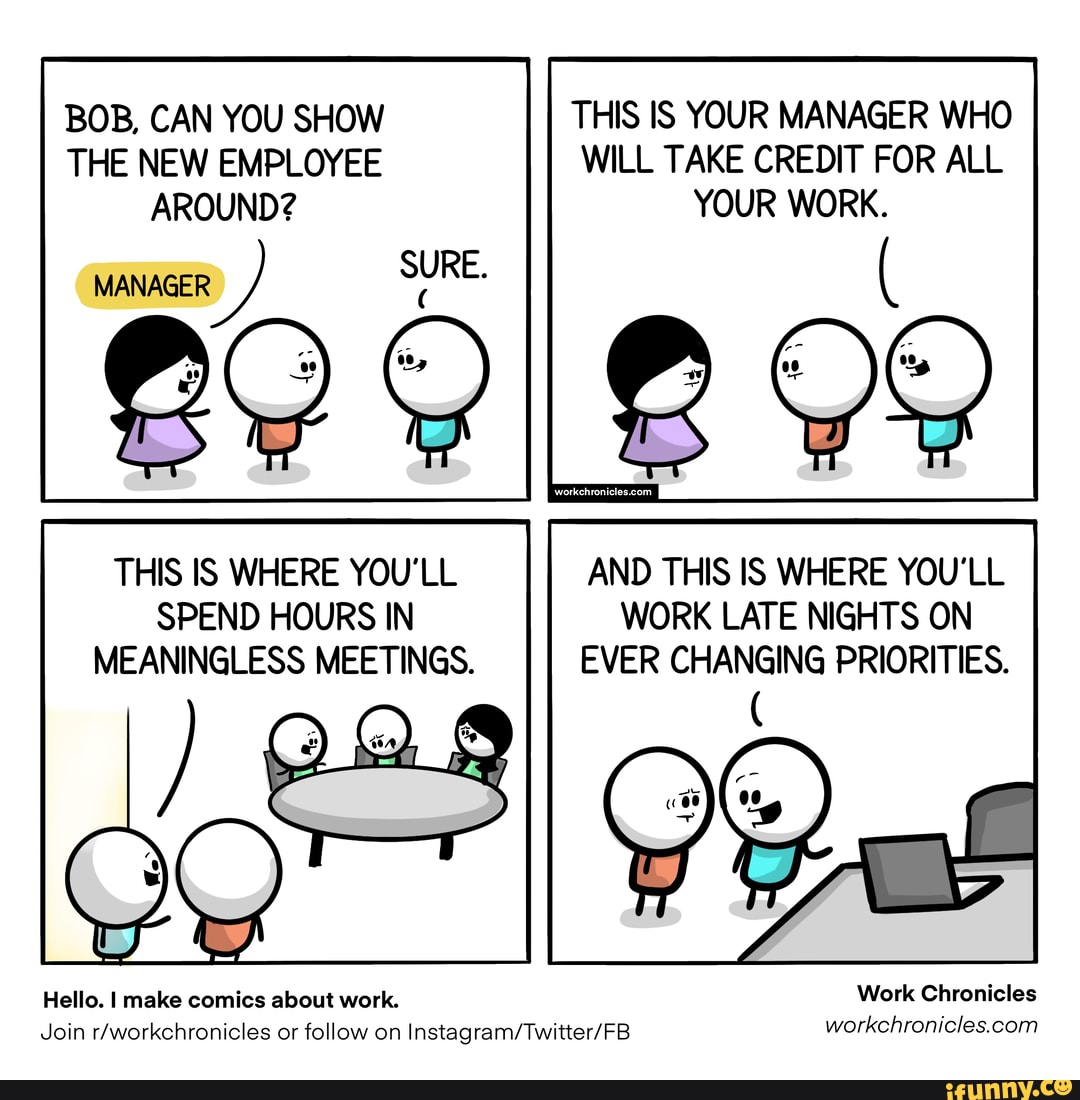 Комиксы про офисных работников