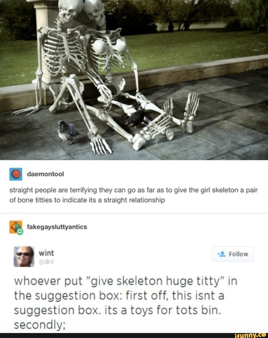 Bone tiddies