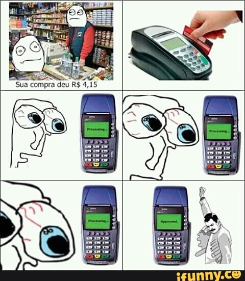 Sua compra deu R$ 4,15