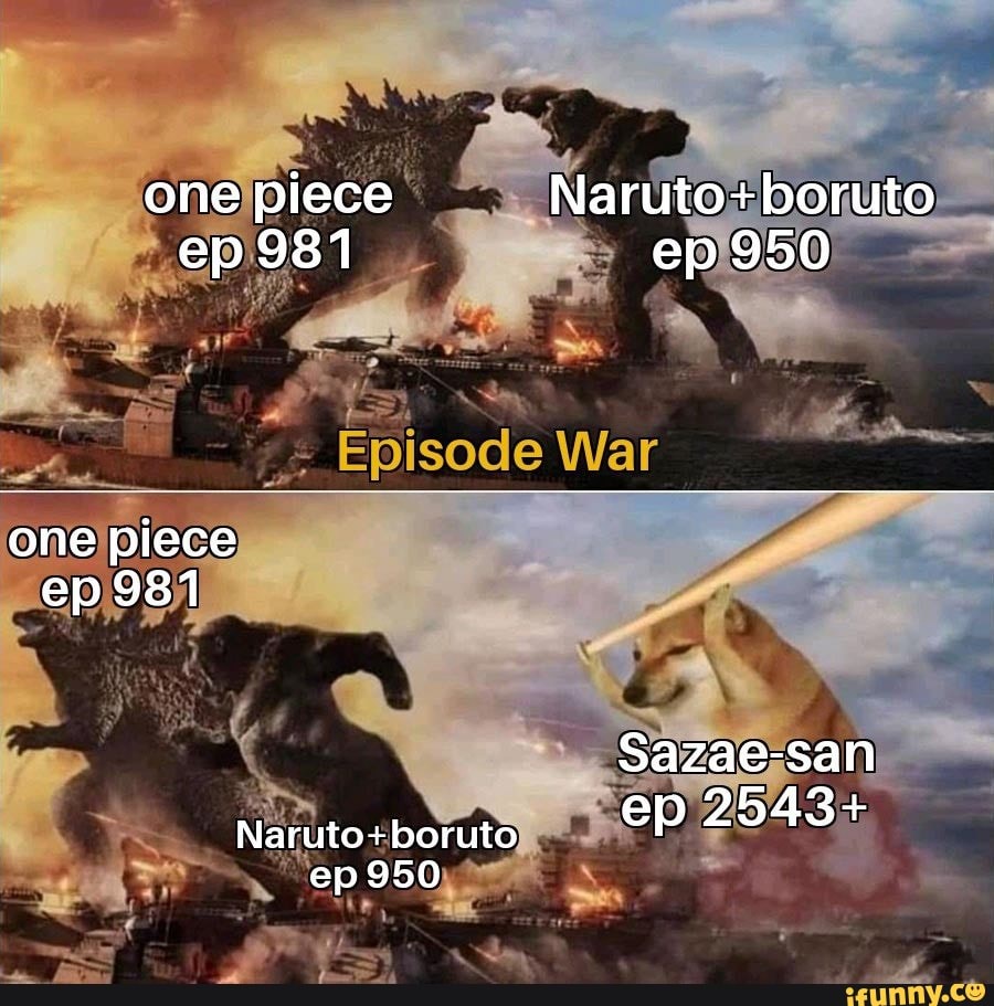 One Piece Ep 981 Ep 950 One Piece Ep 981 Sazae San Ep 2543 Ep 950