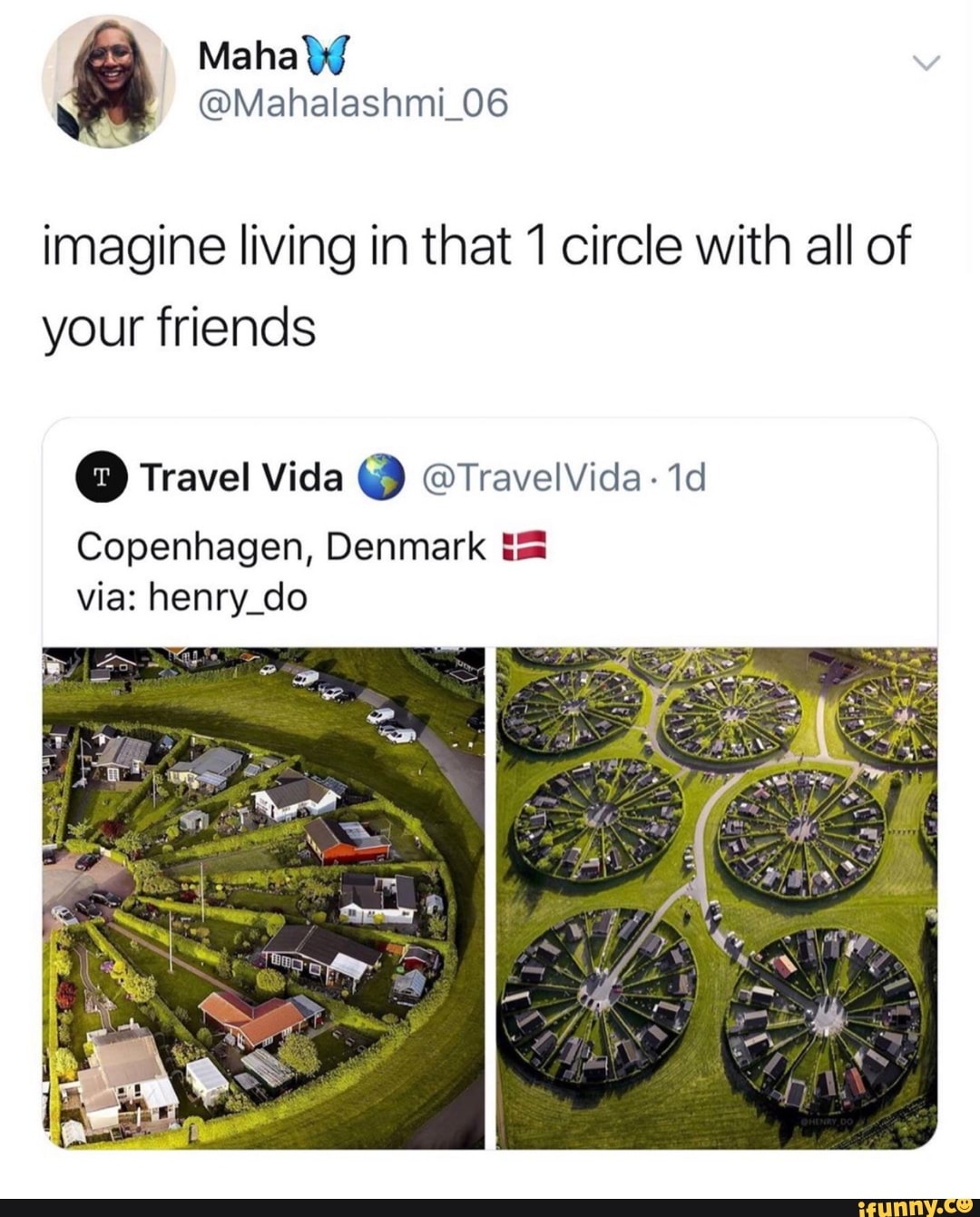 Imagine Living In That 1 Circle With All Of Your Friends º Travel Vida 6 Travelvida 1d Copenhagen Denmark Via Henry Do