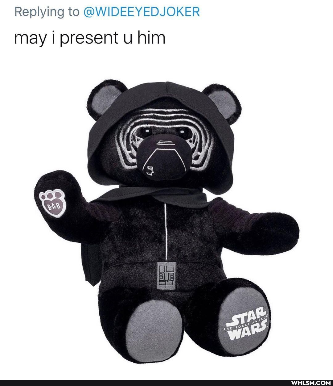 Replying to may present u him