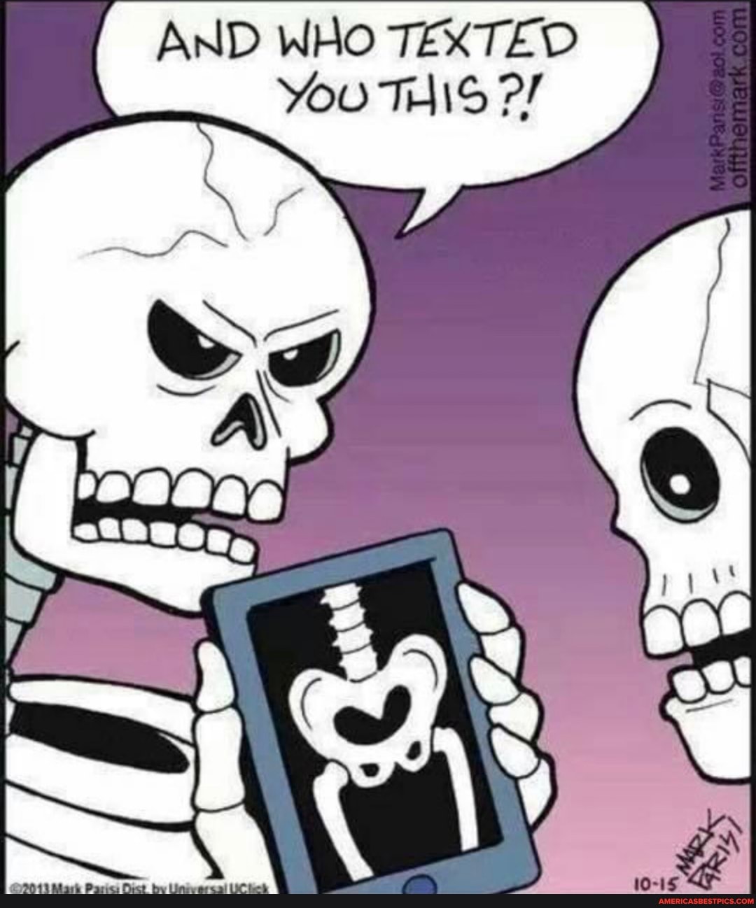 AND WHO TEXTED
YOu